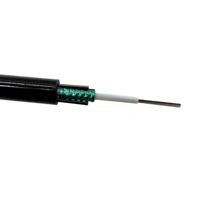 12 Cores Steel Wire Aerial Fiber Optic Patch Cord Cable Self Supporting For Outdoor