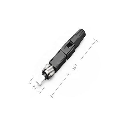 FTTH Field Fiber Optic FC PC Apc Fast Connector For Telecommunications