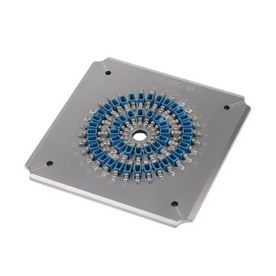 48 Ports LC UPC Polishing Fixture Jig Wear Resistant For Fiber Optical Connector