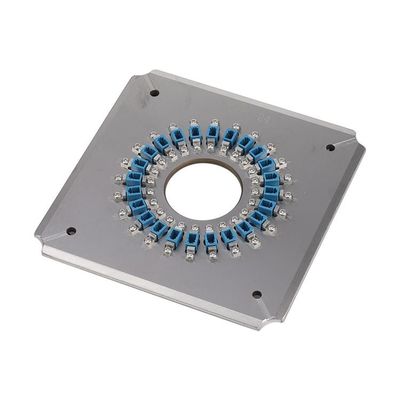 24 Connectors Square LC/UPC Optical Fibre Polishing Fixture Kit Flexible Operation