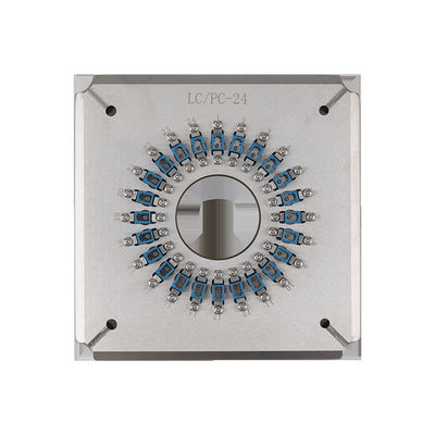 LC PC Housing Fiber Patch Cord Polishing Fixture 24 Connectors A Time