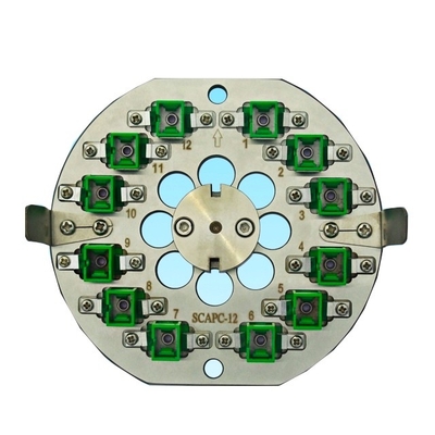 SC APC Round Fiber Optic Polishing Fixture stainless steel S136