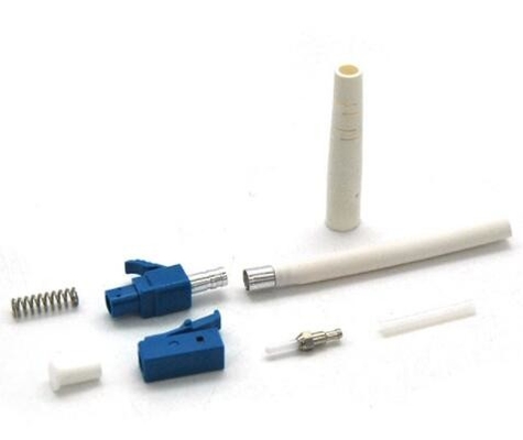 LC PC Single Mode Fiber Connectors High Credibility Simplex Fiber Optic Connector